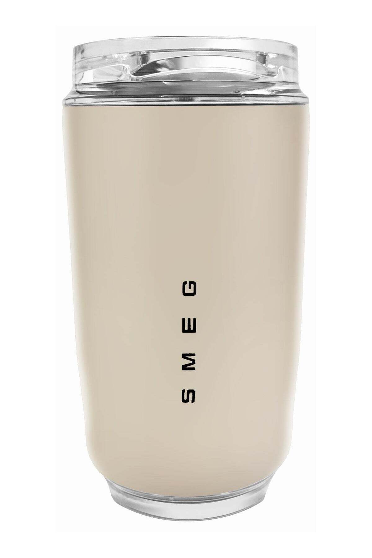 TERRION 320ml Insulated Travel Coffee Mug Leakproof Lid Thermal Tumbler Cream...