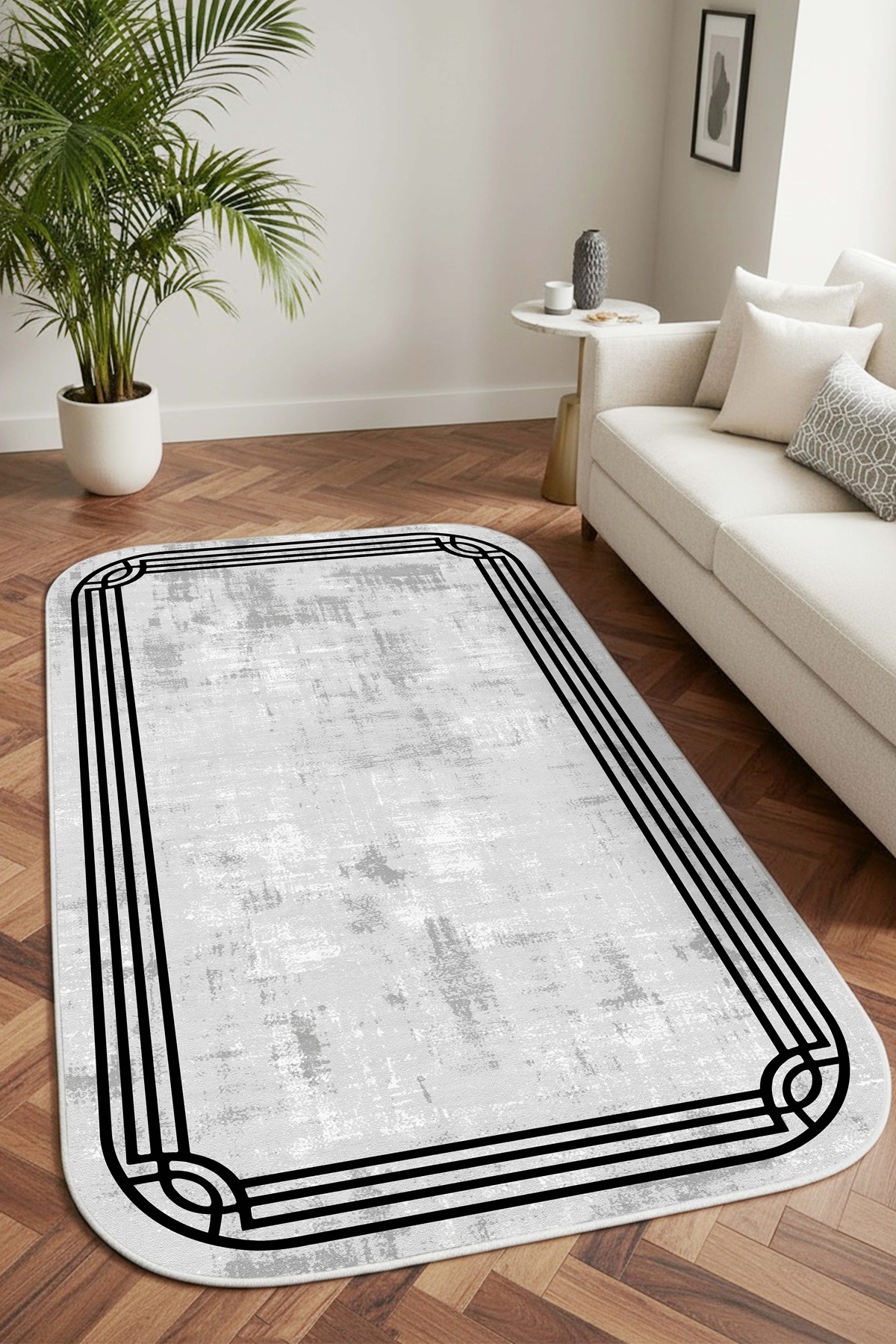 West Home Covor Digital Pentru Sufragerie, Lavabil La Mașină, Cu Bază Anti-alunecare, Rezistent La Pete, Covor Și Covoraș Pentru Bucătărie - 120 x 300