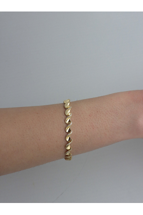 Shine Çelik Takı&Aksesuar Taş Detaylı Çelik Bileklik