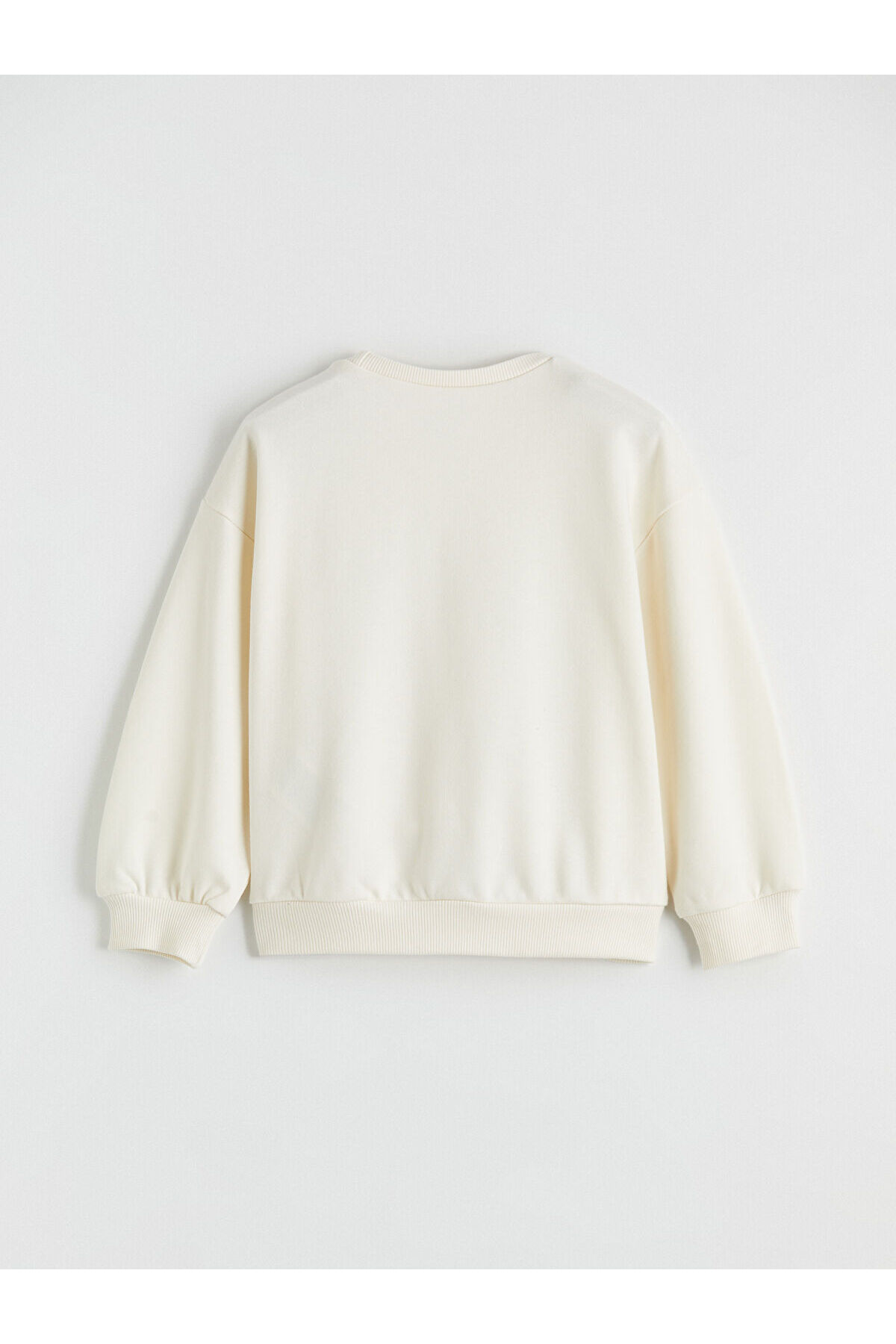 LC Waikiki Elsiva Collection Ekru Bisiklet Yaka Kuromi Baskılı Kız Çocuk Sweatshirt fotoğrafı 4 (önizleme)