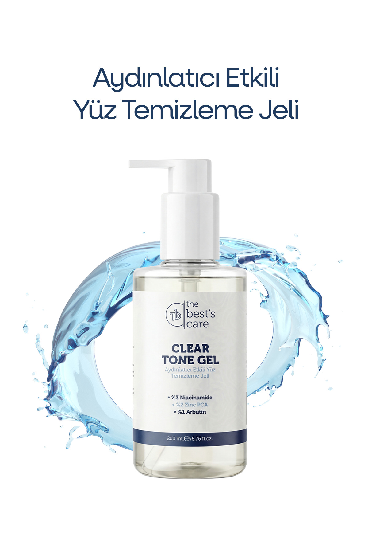 Aydınlatıcı Etkili Yağlanma Karşıtı Yüz Temizleme Jeli 200ml — YüzTemizleme — تصویر 3 از 6