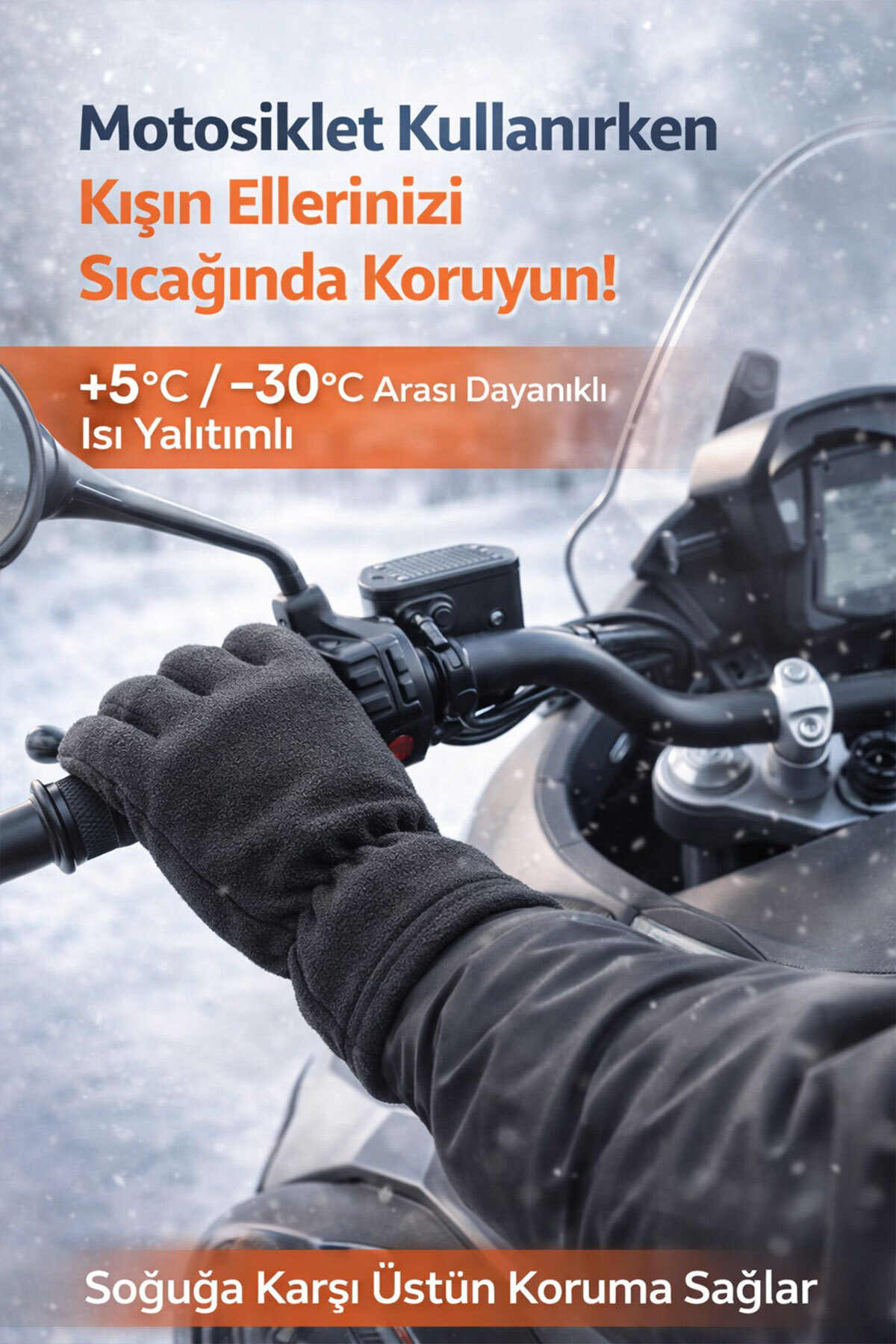 Atelier Print Büyülü Bebek Unisex Uzun Polar Eldiven fotoğrafı 5 (önizleme)