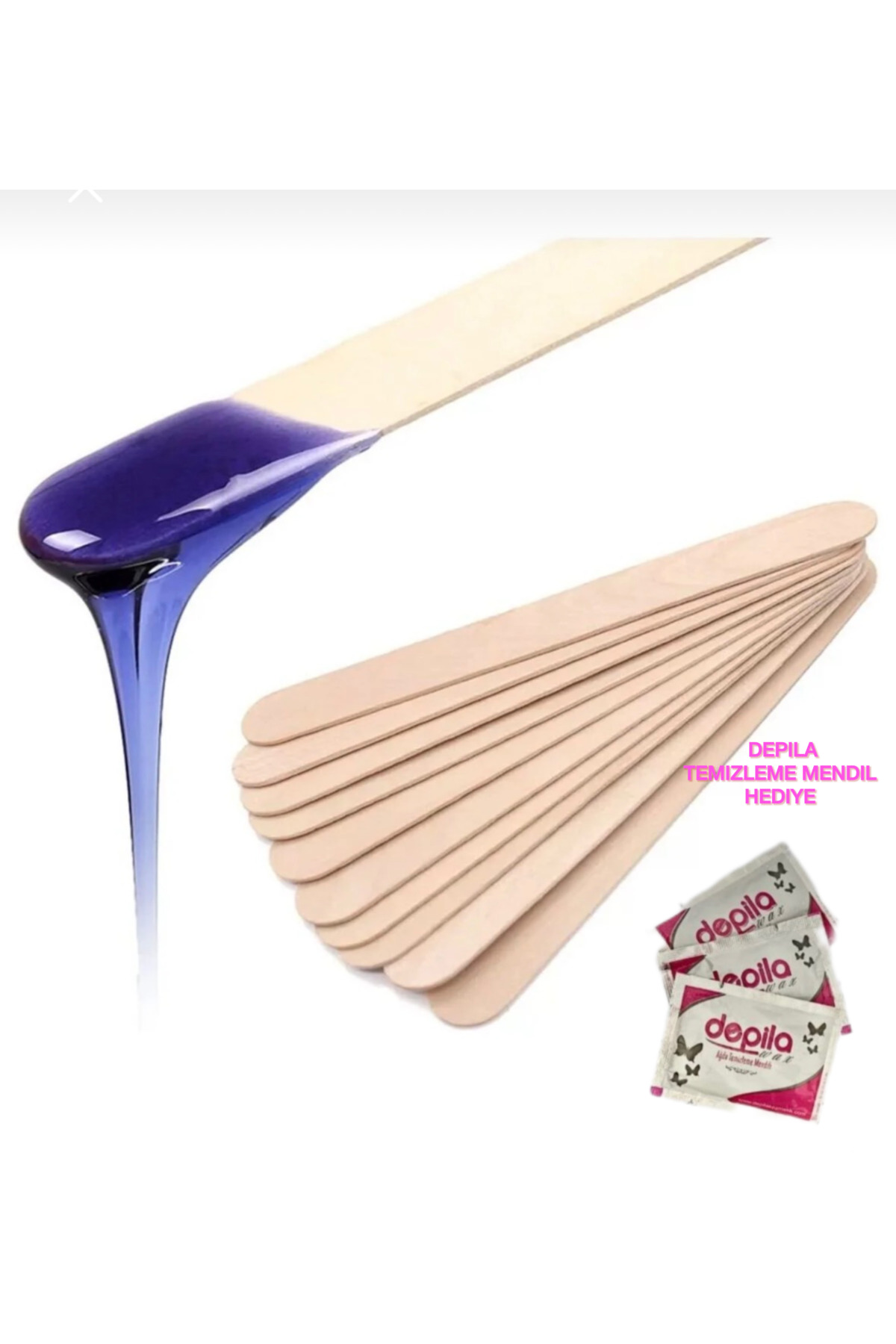 DEPİLA 10 lu AĞDA SPATULASI — depila10luspatula