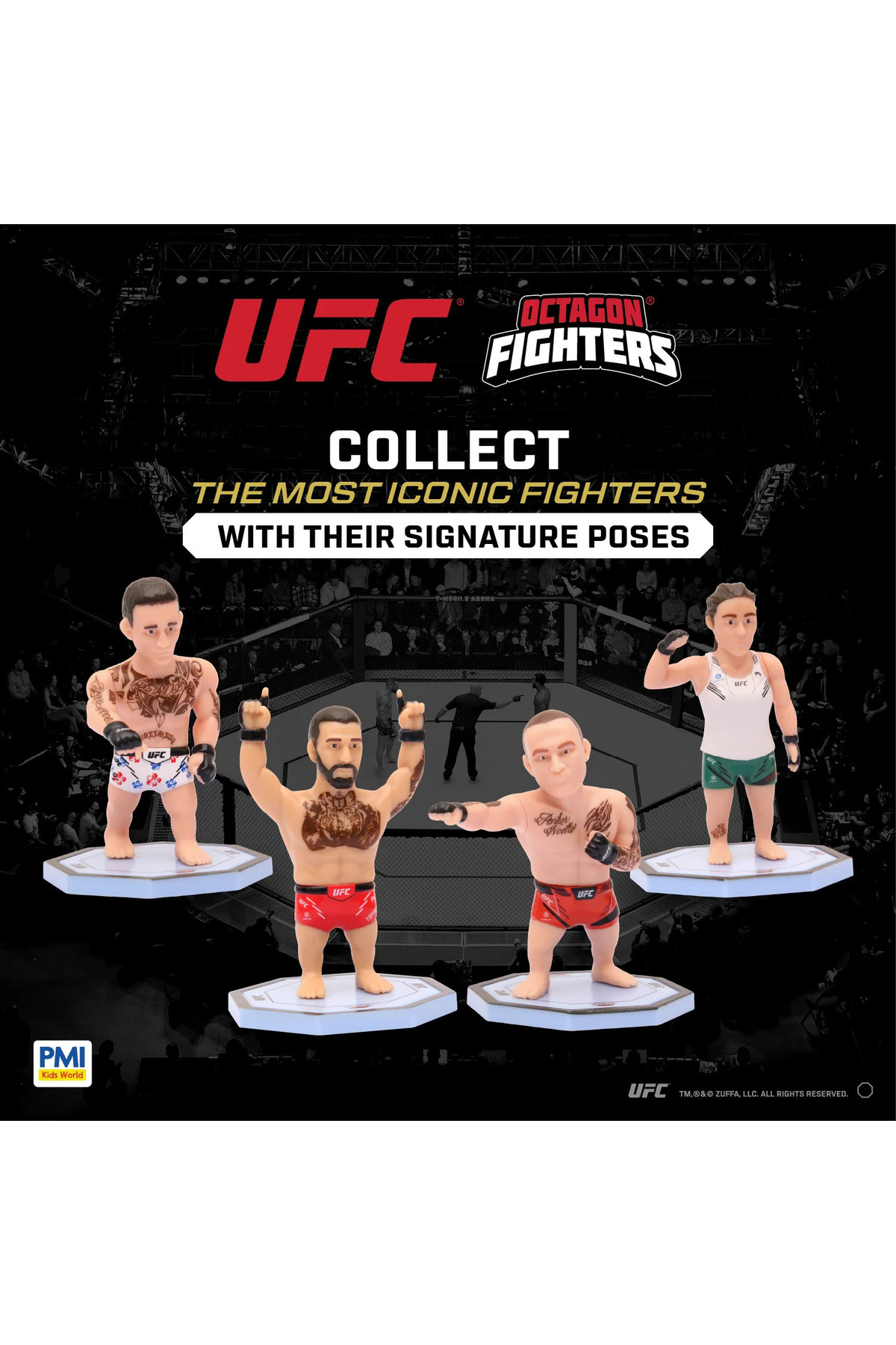 NECO TOYS UFC Kafes Dövüşçüleri Hız Torbası Sürpriz Kapsül