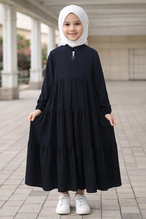 GP 11-12 YAŞ ÇOCUK FERACE SİYAH