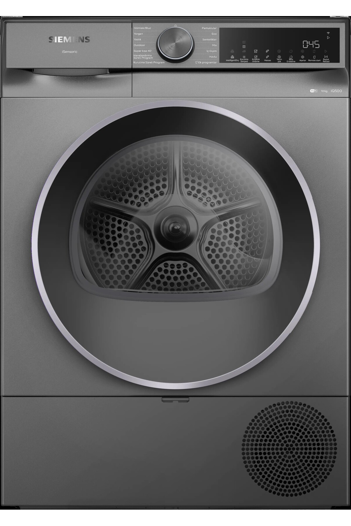 Siemens WQ52J20RTR Antrasit iQ500, 10 Kg IsıPompalı Kurutma Makinesi - Fiyatı, Yorumları