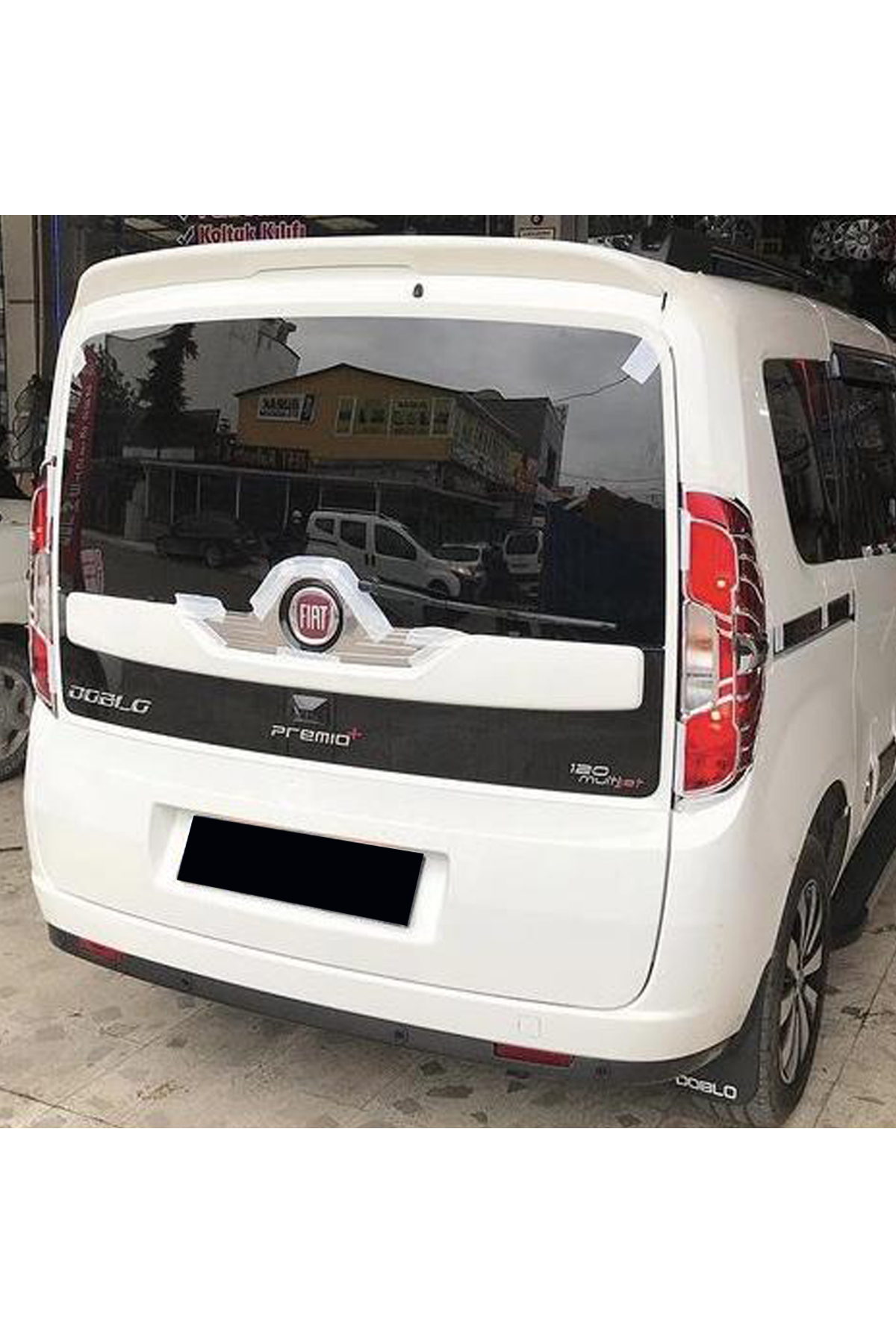 Fiat Doblo 2011-2023 249 Beyaz Boyali Spoiler