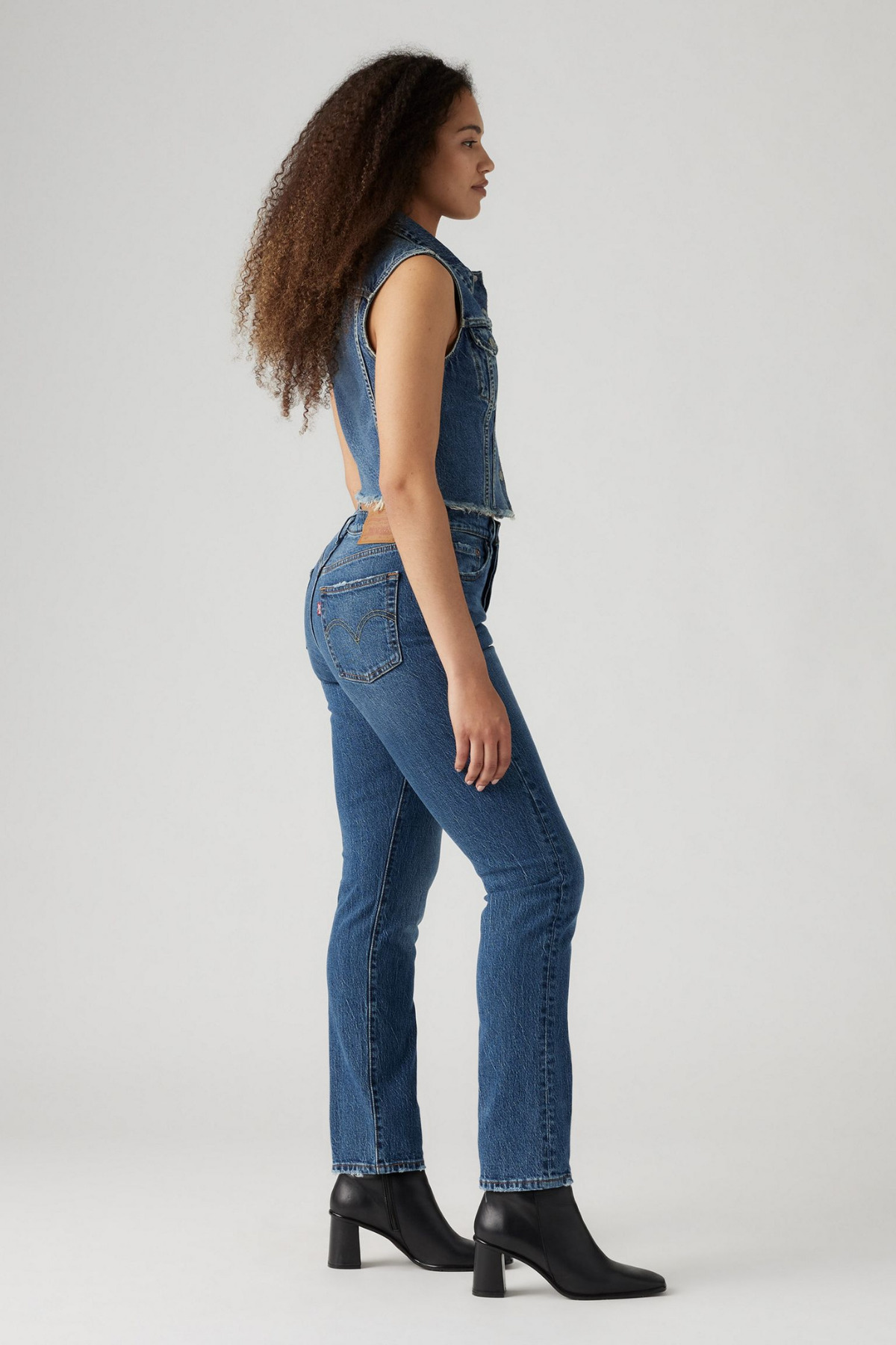 Levi's  501 Jeans Erin Can't Wait Straight Kadın Mavi Jean - Görsel 2