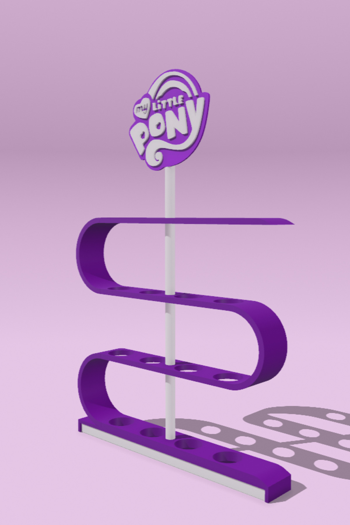 SeaSun Design My Little Pony Flipperz Standı - 16 Slotlu