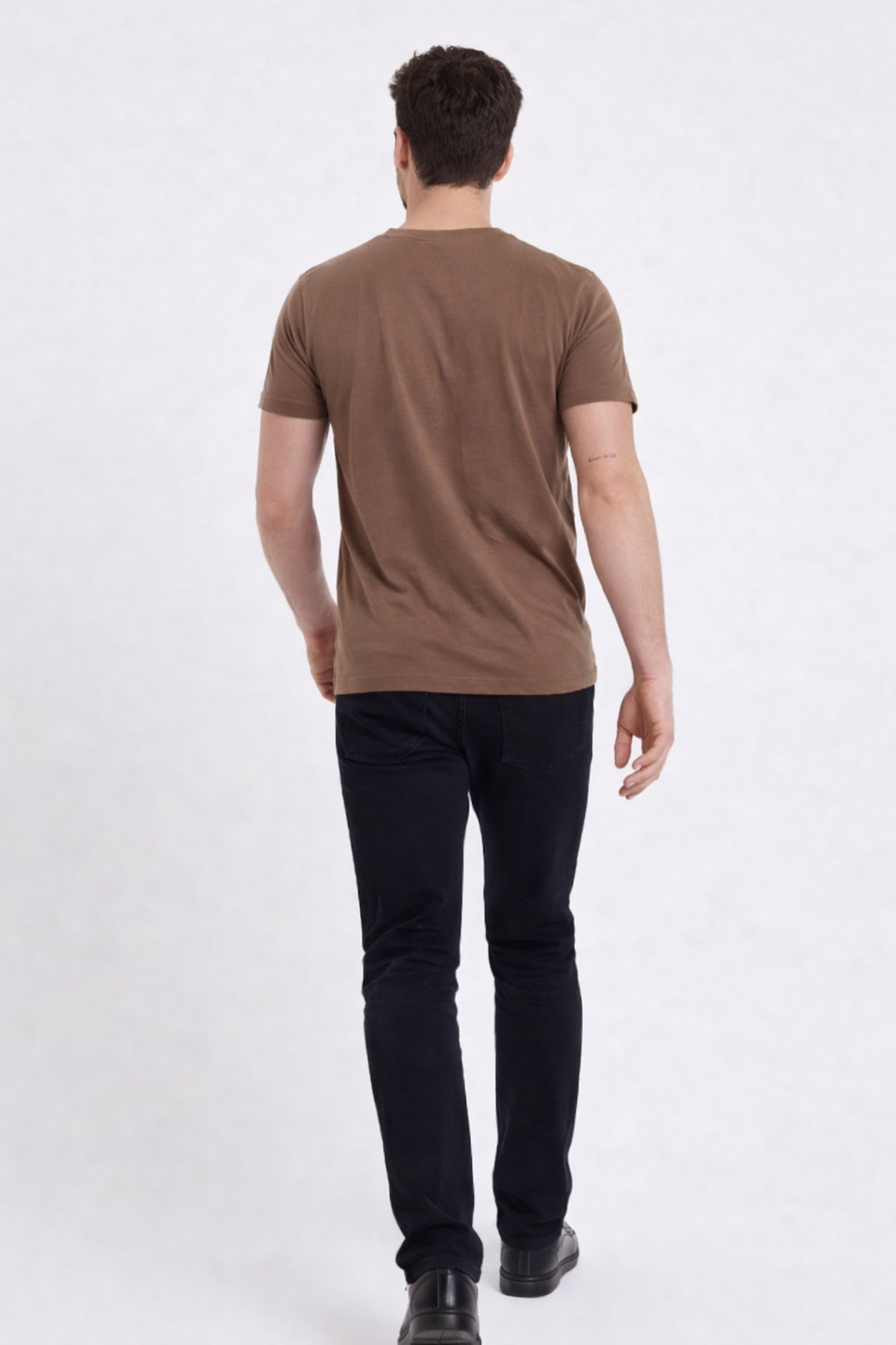 COMBİNE MİCHAİL  Erkek Comfort Bisiklet Yaka Bol 3 Lü Tişört - Görsel 7