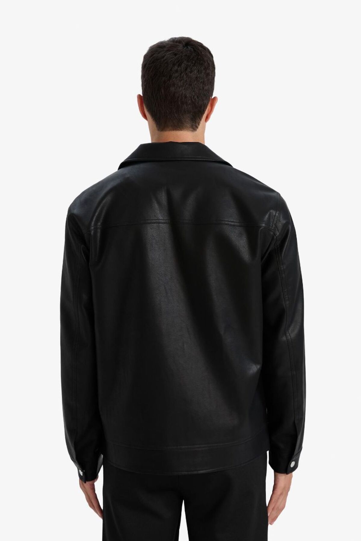 Defacto  Erkek Mont F7745AX/BK27 BLACK - Görsel 5