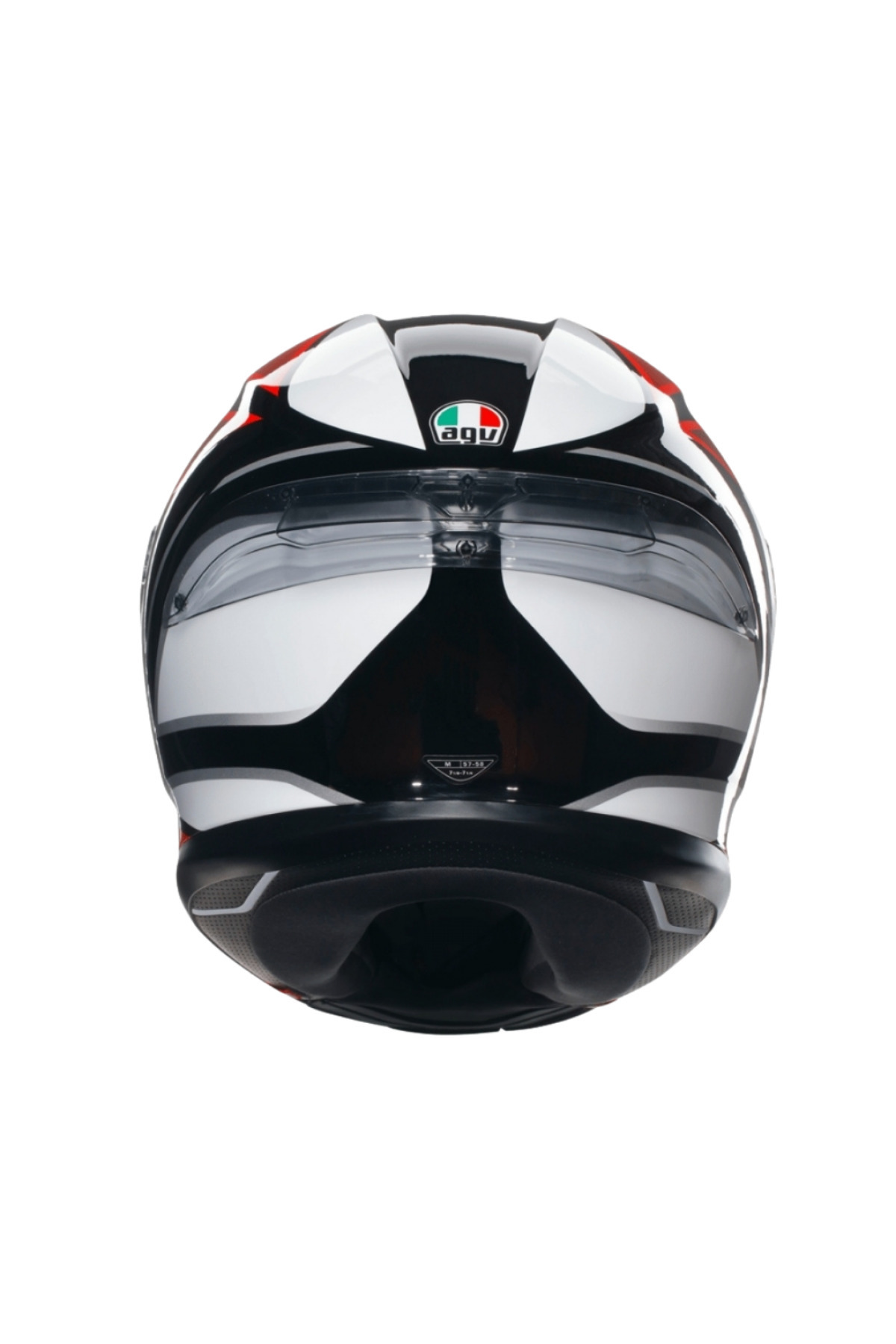 agv k6 hyphen black/red/white S Helmet - Slashcut Black/Grey/Red The innovative air vents on the forehead and chinguard are designed for easy adjustment even when wearing gloves Agv Red Visor AGV K6