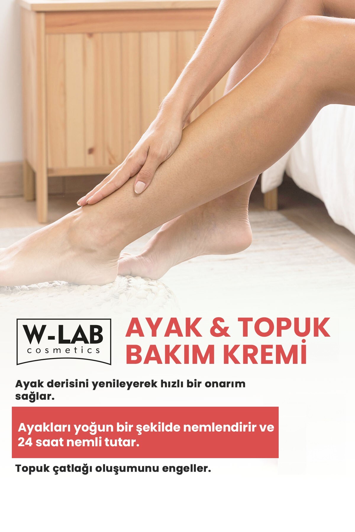 Ayak Topuk Bakım Kremi 100 ML ve Ayak Tırnak Bakım Spreyi 100 Ml — WLAB-U-342 — تصویر 5 از 5