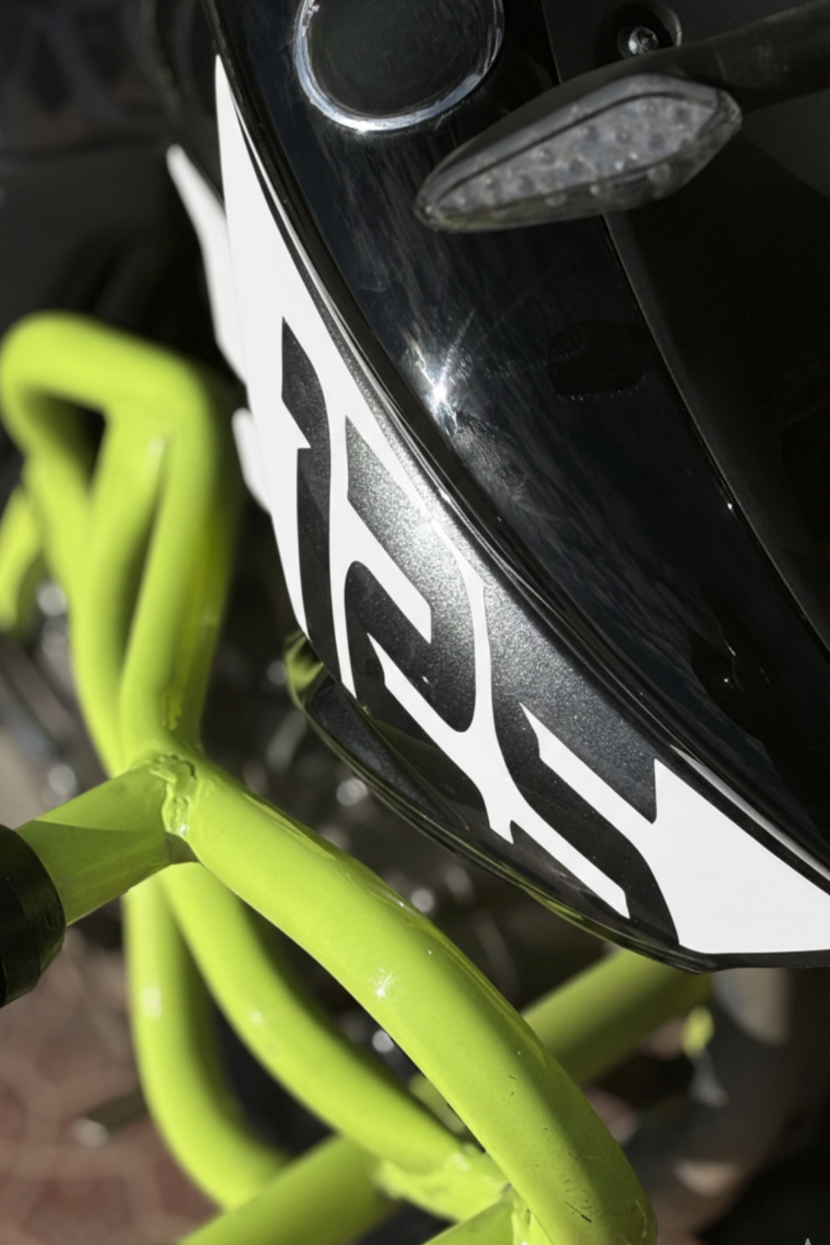 Banxtre Mondial Drift-L için 125 Yazılı Yan Grenaj Kaplama Sticker