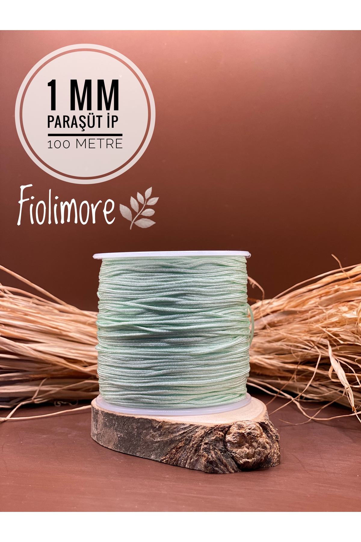 Parachute Rope Water Green 03 Color 0.8 mm 1.Quality (1 Coil 90 Meters) Jewelry Bracelet Rope