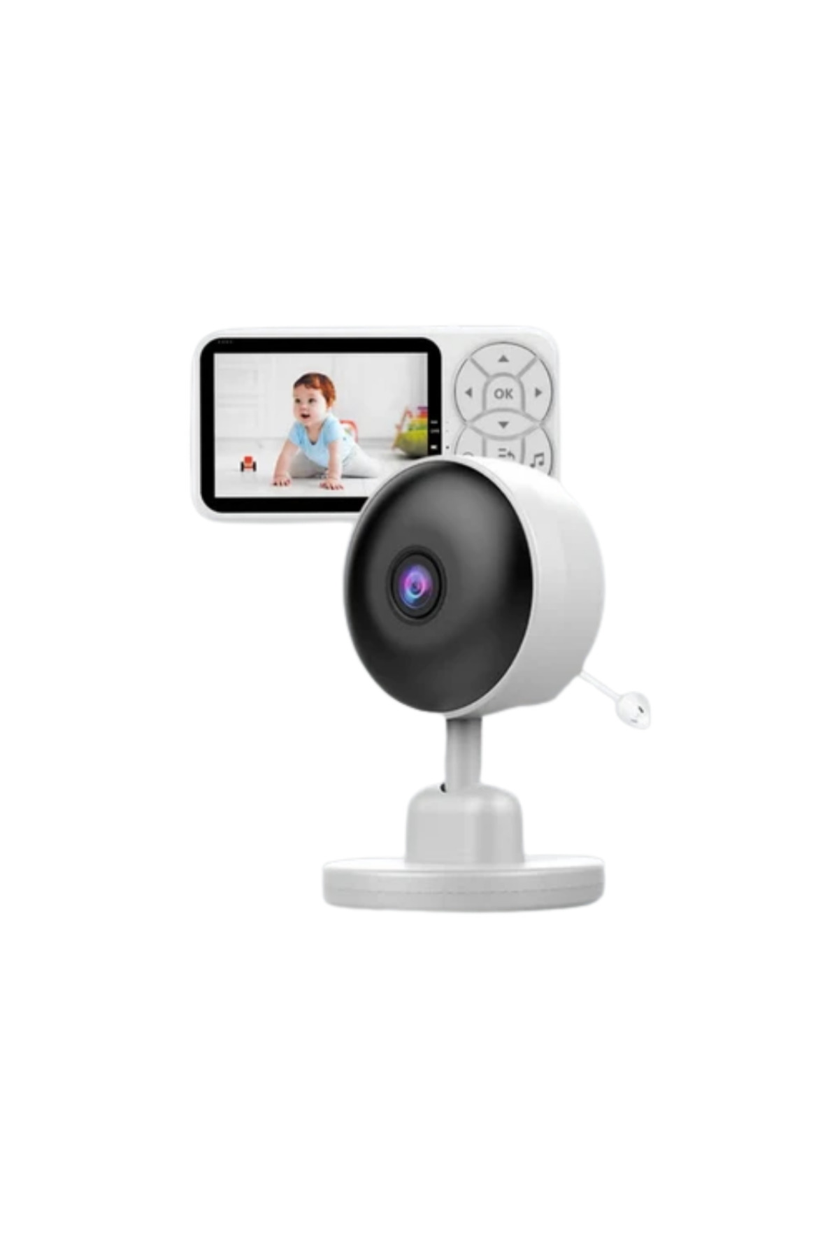 buyx Yakınlaştırma Özellikli Gece Görüşlü Bebek İzleme Kamerası - BUYX5773-2092 fotoğrafı 4 (önizleme)