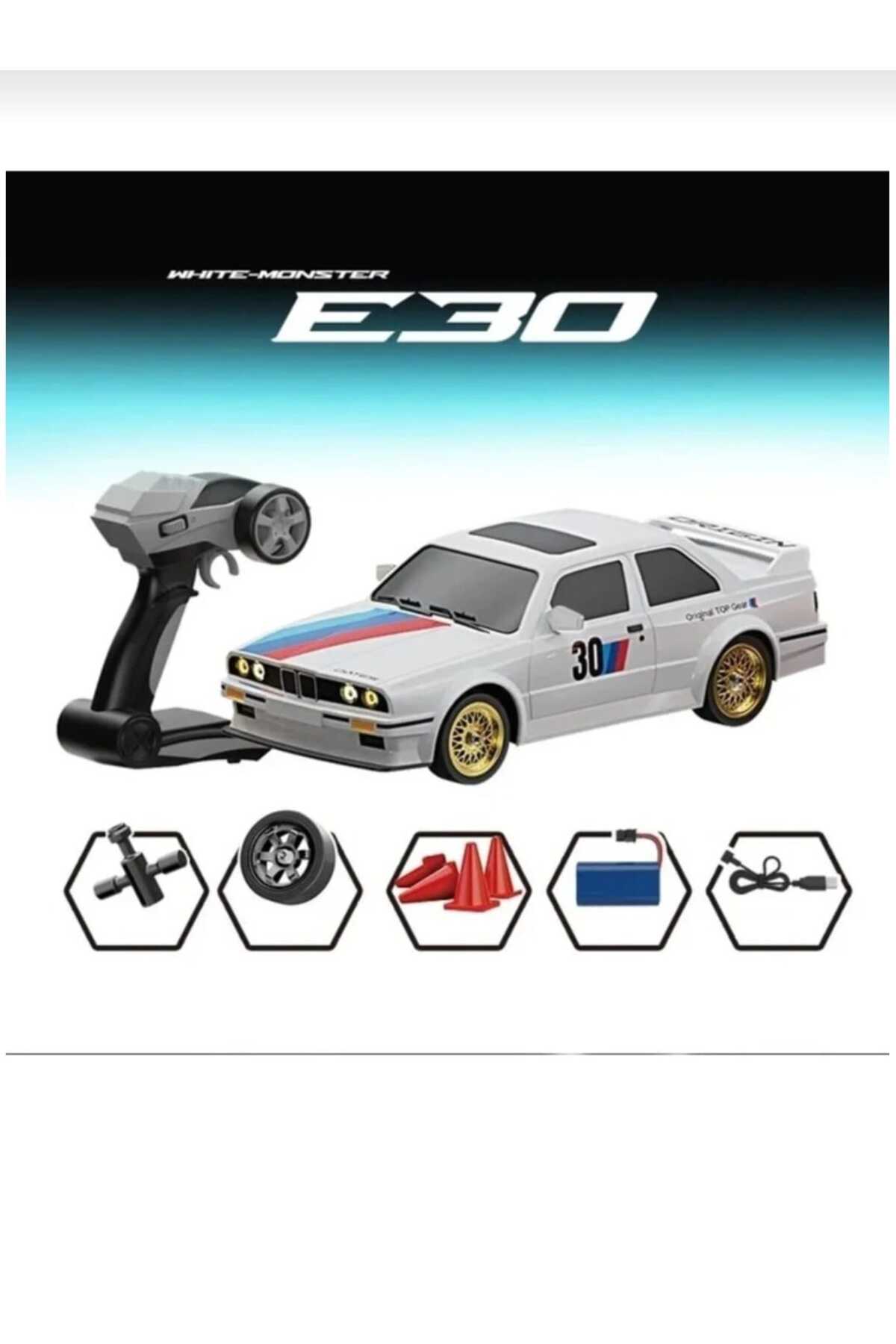 Aksoy Toys BMW M3 E30 Araba Full Fonksiyon Işıklı Drift Yapan 40