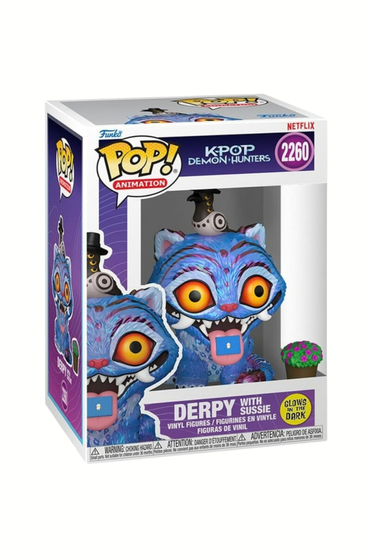 【新品】ファンコKPOP Demon Hunters Funko Pop! 4個 Funko Pop! Animation Kpop Demon Hunter Tiger Vinyl Figür - Fiyatı