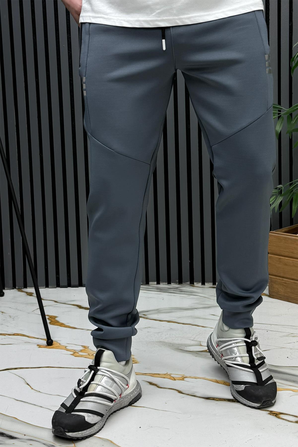 WAFRA  Erkek Siyah Scuba Eşofman Altı - Görsel 4