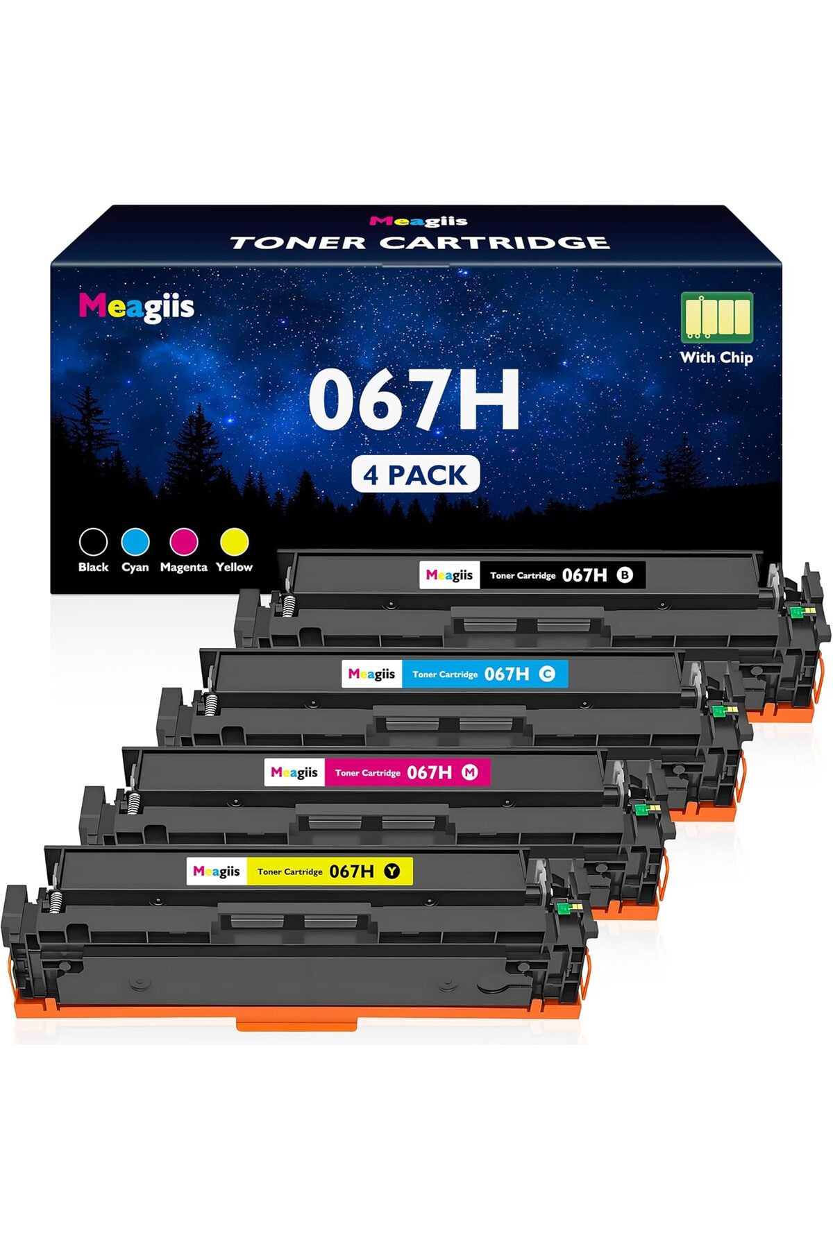 Canon 067H Toner Cartridge Color MF656Cdw MF654Cdw MF653Cdw