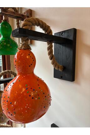 Kabakco Su kabağı aplik Dekoratif El Yapımı