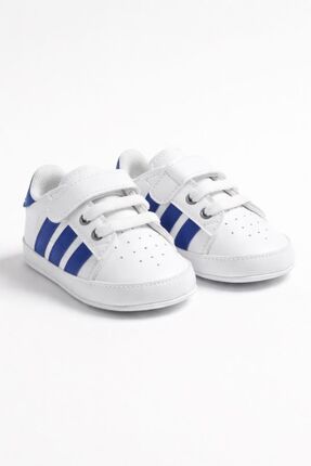 pufien Bebek İlk Adım Ayakkabısı, Esnek ve Rahat Tabanlı, Cırt Cırtlı Kaydırm...