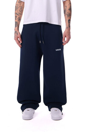 WEARTEX Void Baskılı Kışlık Kumaş Ayarlanabilir Paça Baggy Premium Eşofman Altı