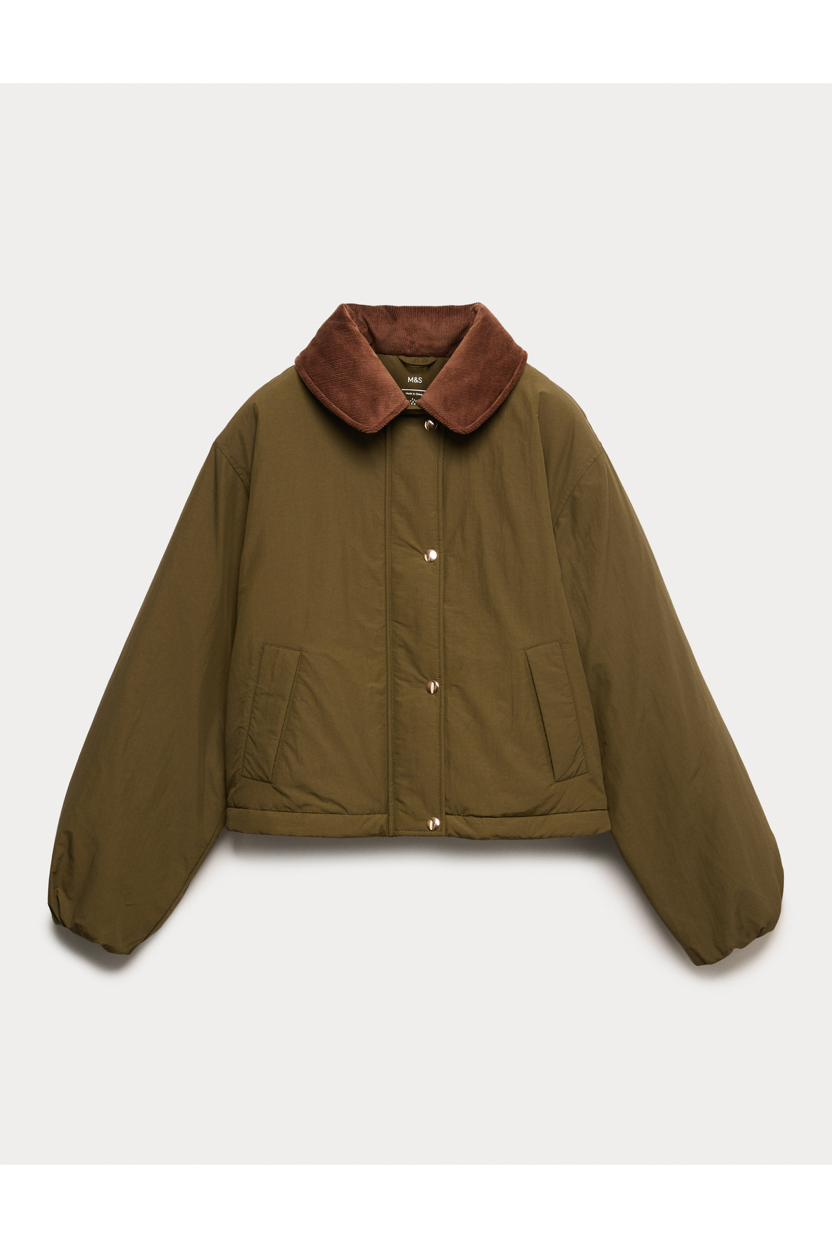 Marks & Spencer  Pamuk Karışımlı Thermowarmth Dolgulu Puffer Mont