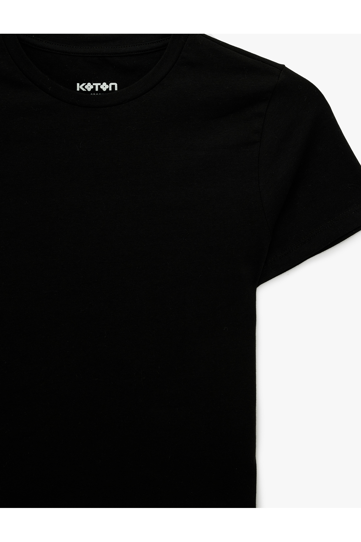 Koton Pamuklu Slim Fit Kısa Kollu Bisiklet Yaka Spor Tişört görsel 5