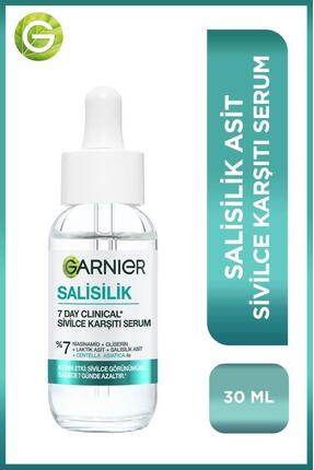 Garnier Salisilik 7 Day Clinical Sivilce Karşıtı Serum 30ML, (7% Niasinamid, ...
