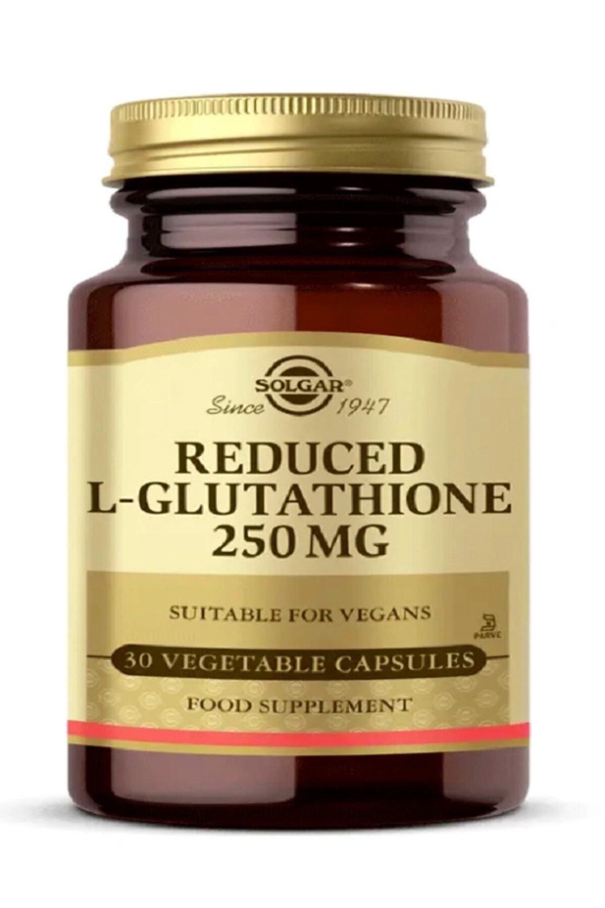 Solgar Reduced L Glutathione 250 Mg 30 Capsules (Reduced Glutathione) Skt:04-2024- Trendyol