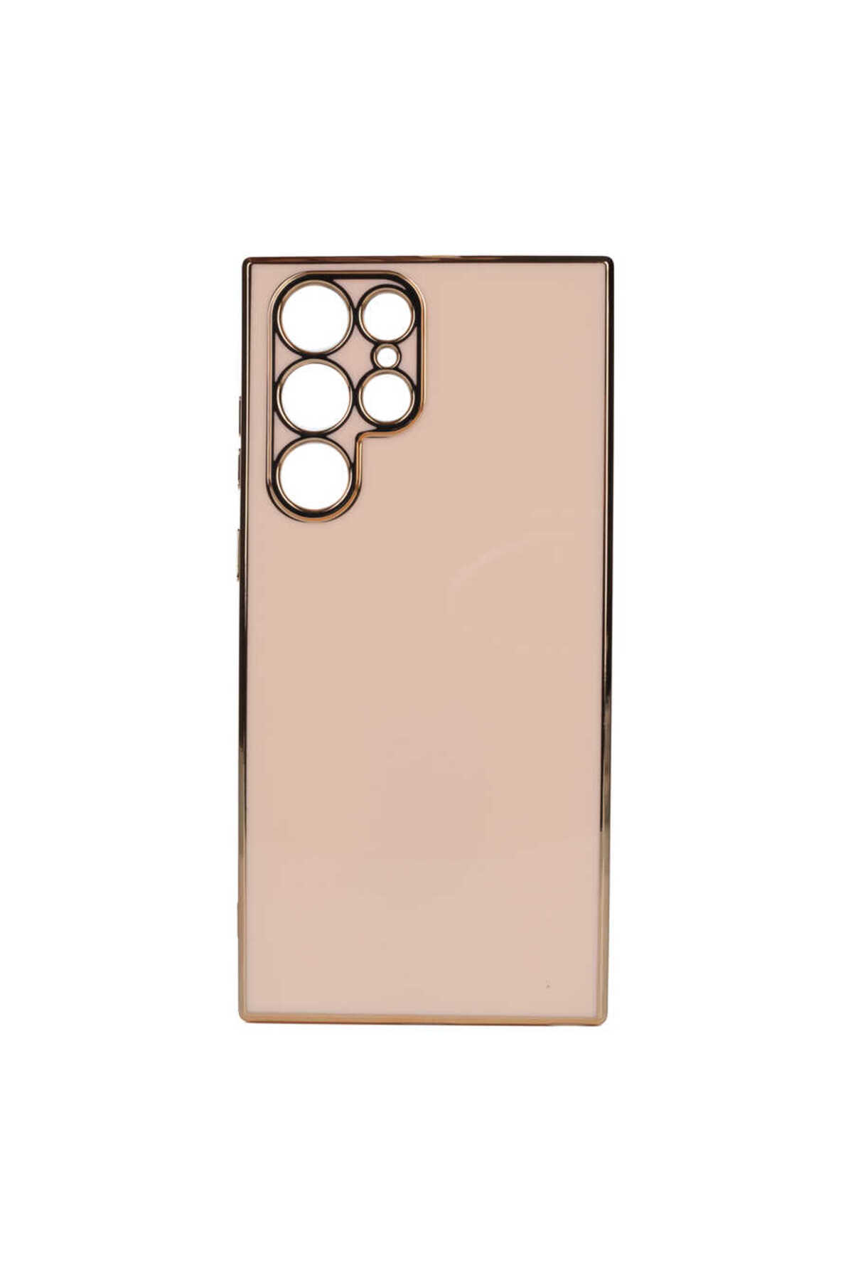 Galaxy S22 Ultra Uyumlu BSAY Bark Kılıf-Rose Gold