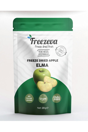 Freezeva Dondurularak Kurutulmuş Elma (Kırmızı) 20 gr - Freeze Dried Elma Kur...