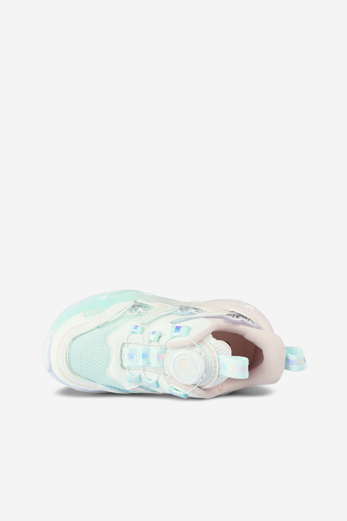 Vicco Benetti Işıklı Kız Okul Öncesi Beyaz Sneaker fotoğrafı 3 (önizleme)