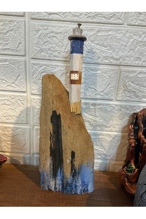 ÇANAK El Yapımı Ahşap Biblo Aksesuar