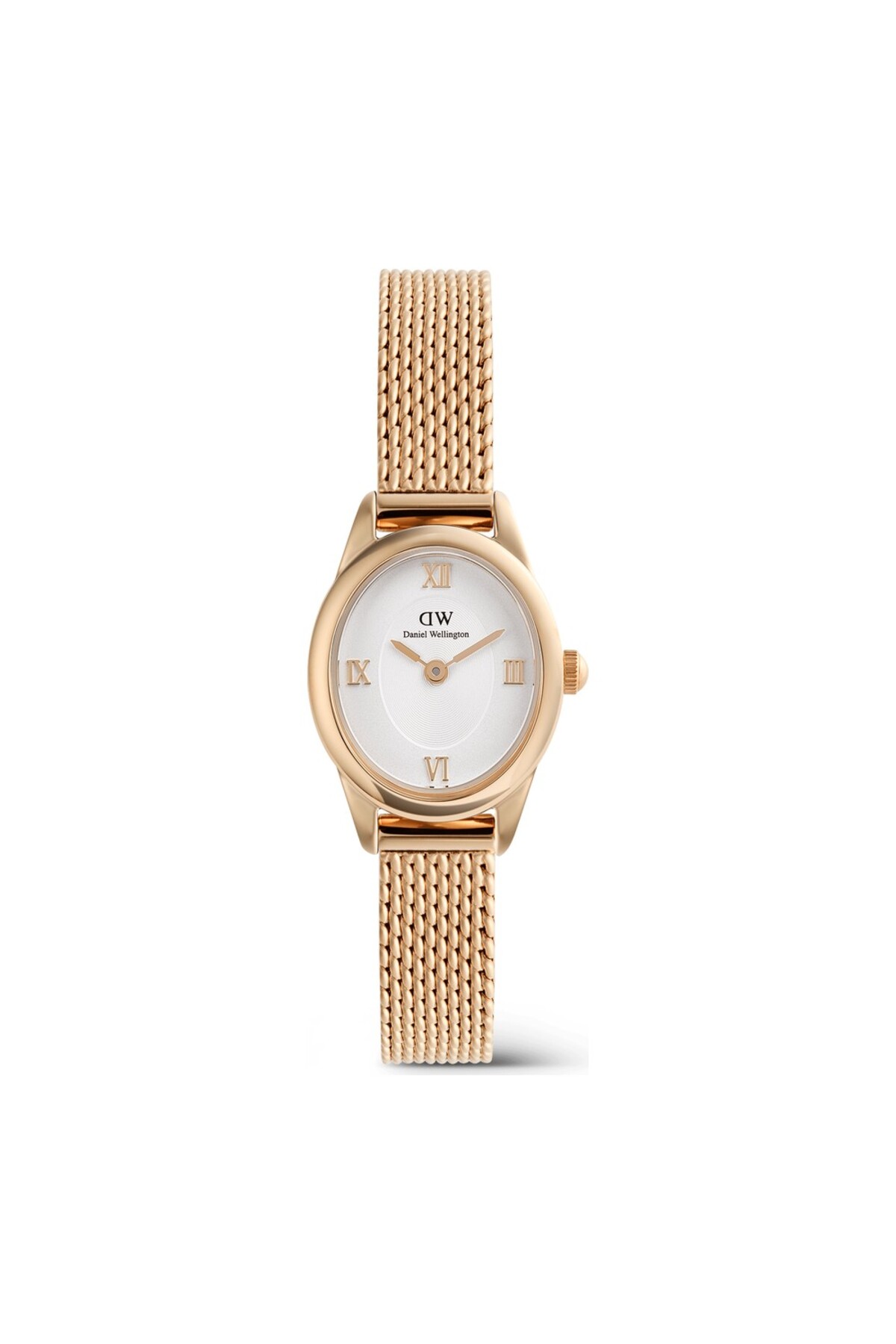Ophelia Mini Mesh White Rose Gold
