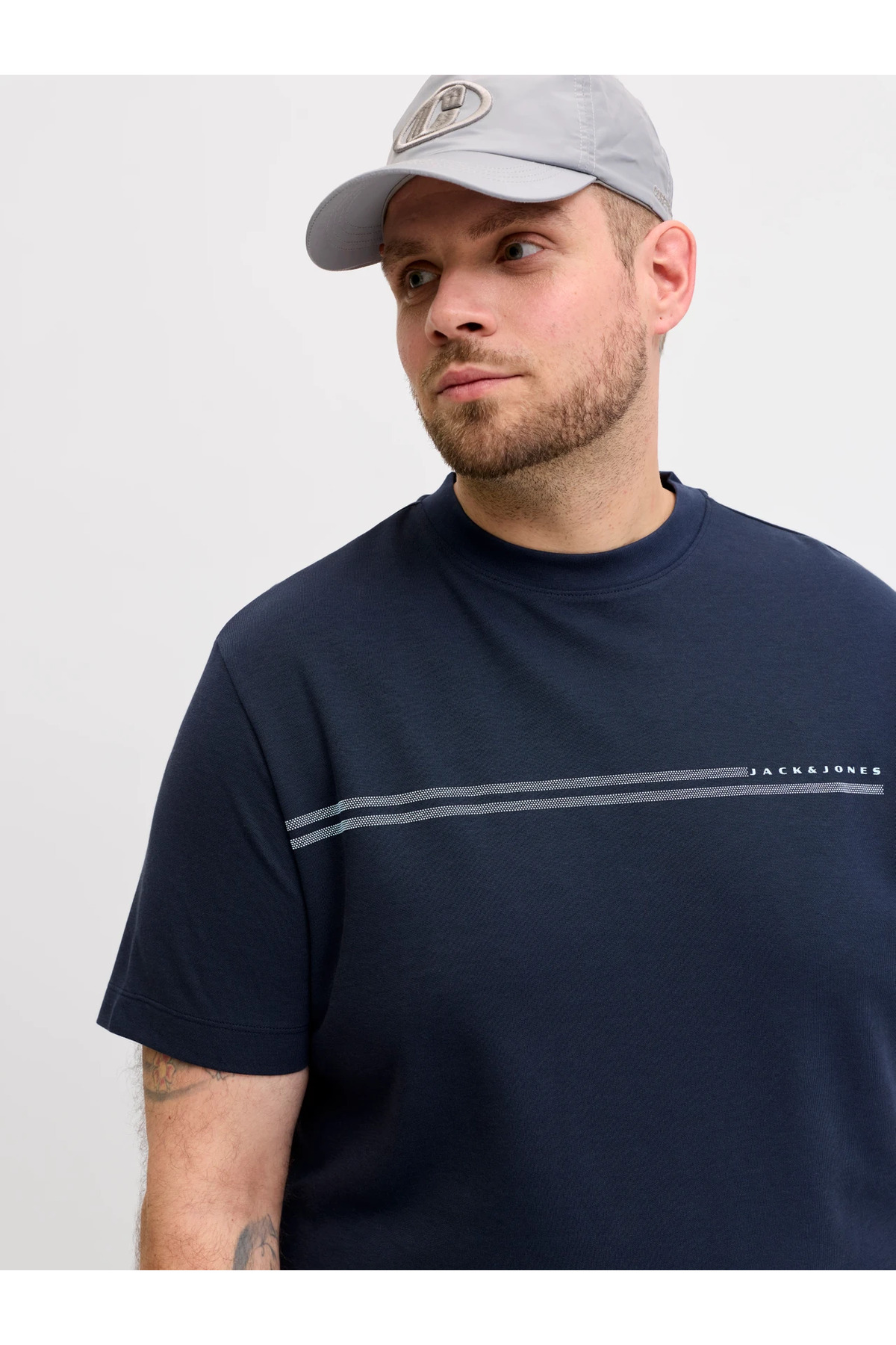 تیشرت مردانه راسته آستین کوتاه | جک اند جونز Jack & Jones 12297257 - تصویر 3