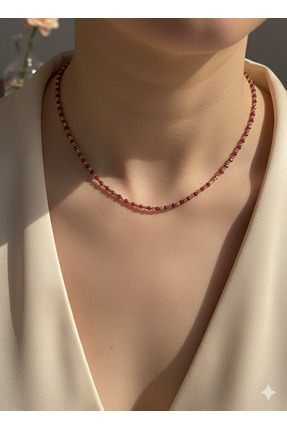 Zihintaşı Atölyesi Orjinal Yakut Doğal Taş El Yapımı Kolye