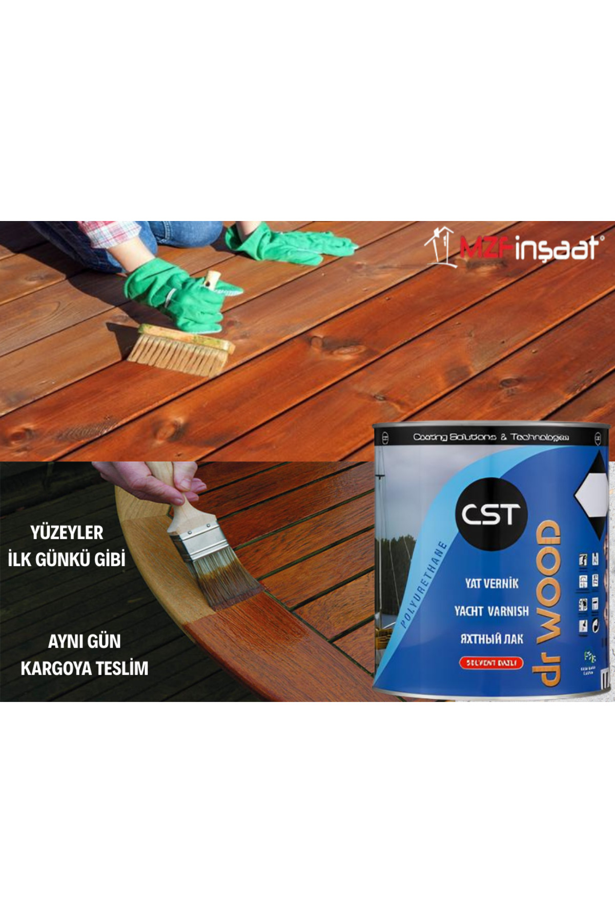 Vernis-Vernisページ MZF CST DR.WOOD YAT VERNİK PARLAK - Fiyatı, Yorumları