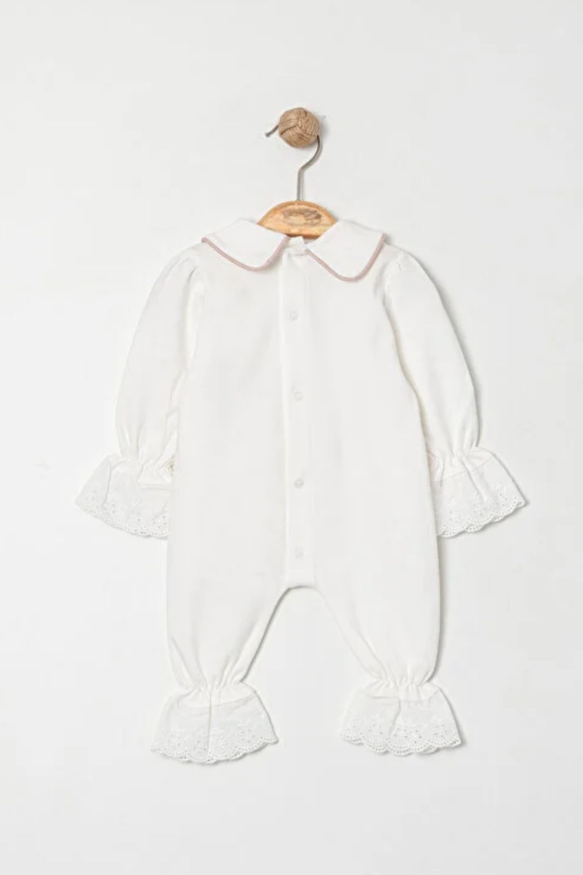 Minytrendy Kız Bebek Yenidoğan Tulum Battaniyeli Vintage Pembe Simli Hastane Çıkışı Mevlüt Takımı Hediyelik fotoğrafı 3 (önizleme)