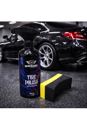 quickwax LASTİK PARLATICI(TIRE POLISH) VE ÖZEL LASTİK PARLATMA SÜNGERİ