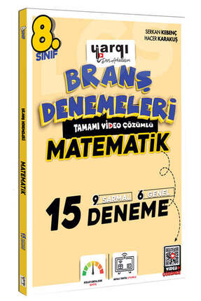 Yargı Yayınları Yargı Ders Arkadaşım 8.Sınıf Tamamı Video Çözümlü Matematik 1...