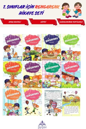 5 Renk Yayınları 1 .Sınıf Okumayı Sevdiren 10 lu Hikaye Seti - 2 (16 sayfa)