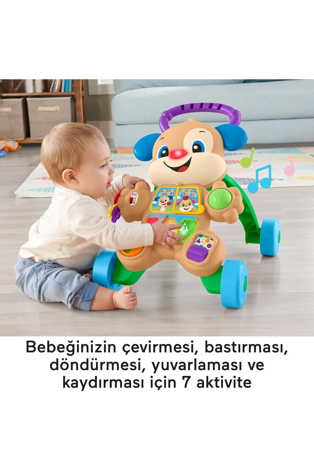 Energic Eğitici Köpekçik Yürüteç Türkçe FTG10 fotoğrafı 2 (önizleme)