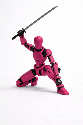 MODA 3D Baskı Koleksiyon Dummy Figür – Eklemli Pozlanabilir Model