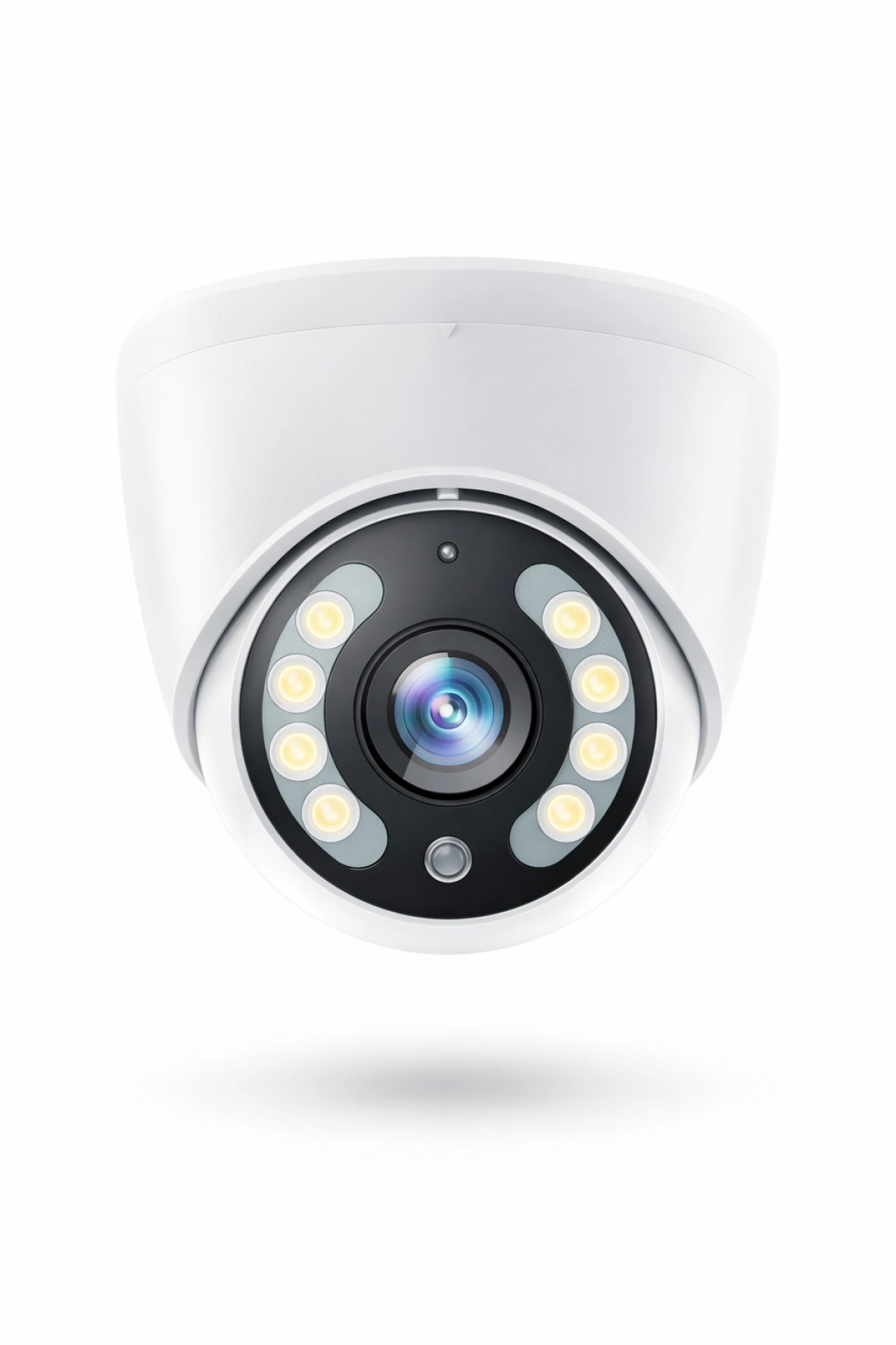 J-TECH JT-6060 5MP PoE Sesli IP Dome Gece Renkli Güvenlik Kamerası