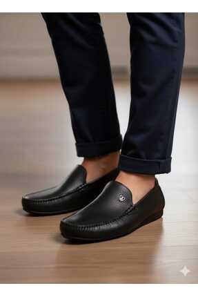 NilStep Düz Ince Taban Siyah Corcik Babet Model Kemerli Klasik Spor Günlük Lo...