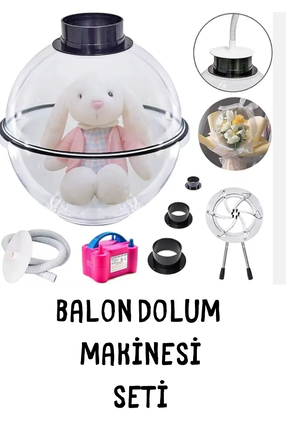 BALONCU ABLA BALON DOLUM MAKİNE SETİ - 64 PARÇA