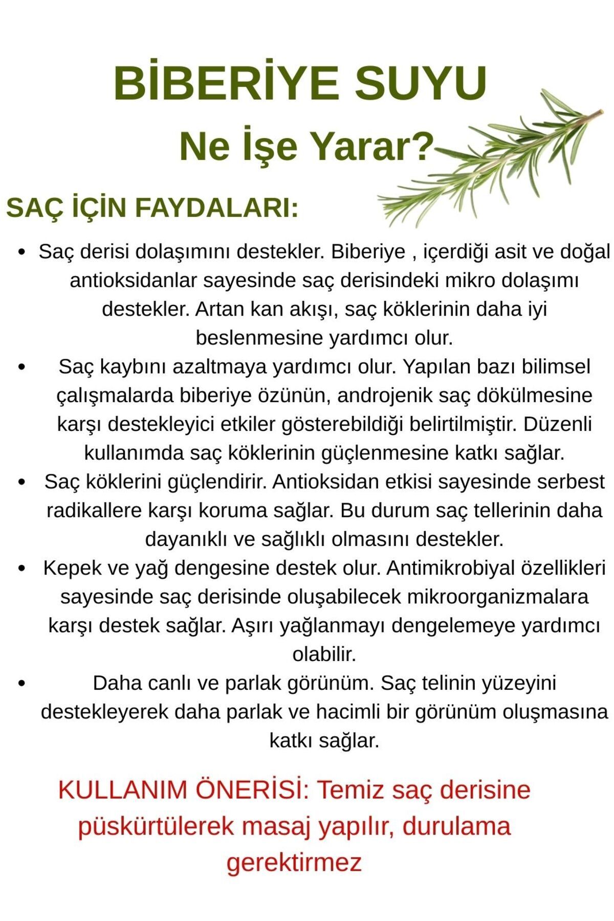 آب رزماری ۱۰۰٪ طبیعی و خالص، تونیک مو و پوست، درمان ضد ریزش مو، هیدروسل خالص — bbryhd — تصویر 2 از 5