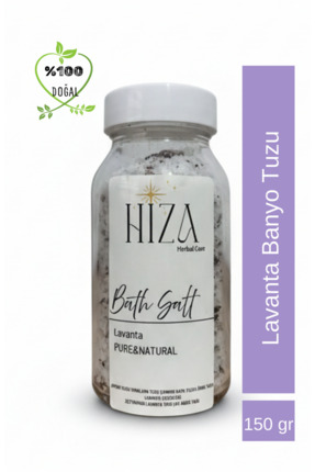 HİZA HERBAL CARE DOĞAL YAĞ İÇERİKLİ LAVANTA BANYO TUZU 150 GR 150 GR